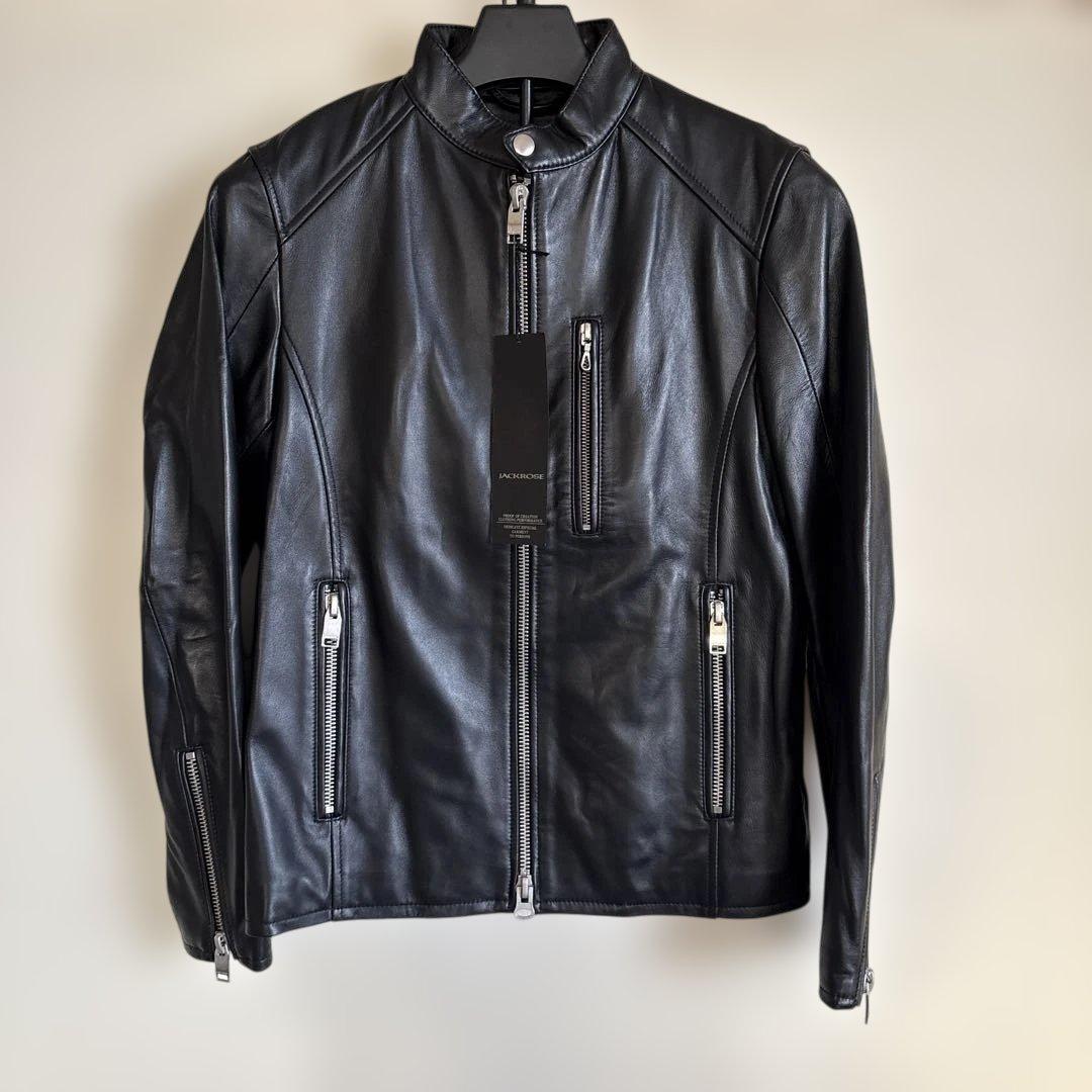 1173manまーけJACKROSE ライダースジャケット　ラムレザー
