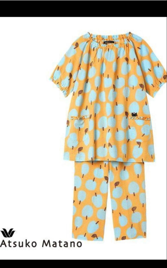 ワコール リラックス&スリープ　アツコマタノ パジャマ　果物柄　Lサイズ ATSUKO MATANO by WACOAL ワコール レディース マタノアツコ パジャマ