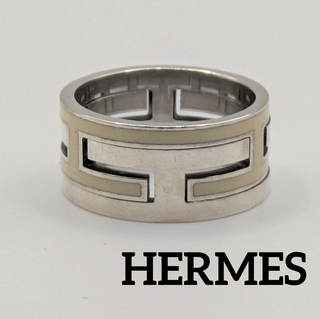 HERMES エルメス ムーブアッシュ リング 指輪 SV925 54 14号 - メルカリ