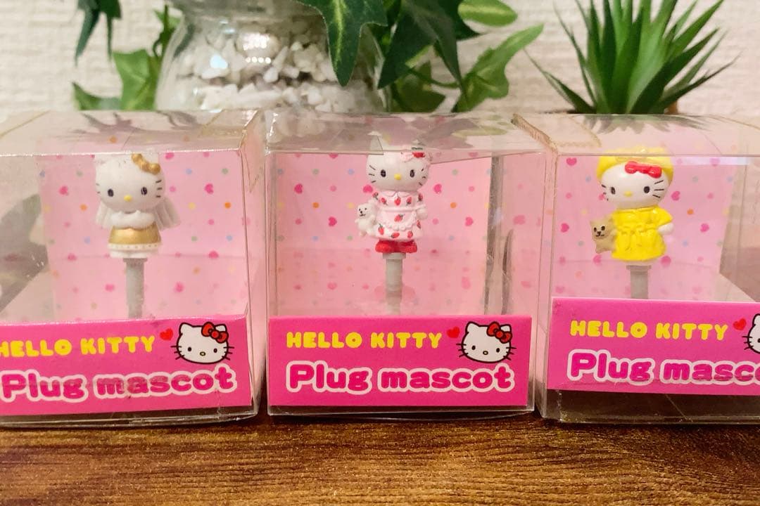 た*ぽ様 ★希少レア★ ハローキティ プラグマスコット　3種