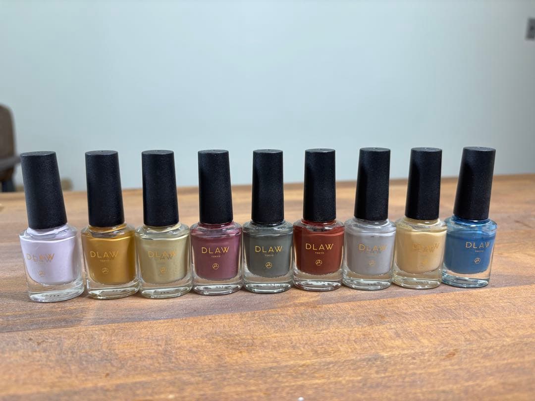 DLAW ネイルインクセット 01-09