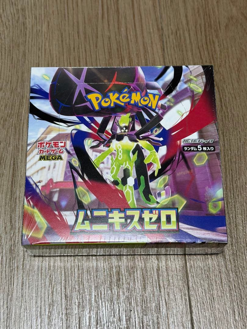 ポケカ ムニキスゼロ BOX シュリンク付き - メルカリ