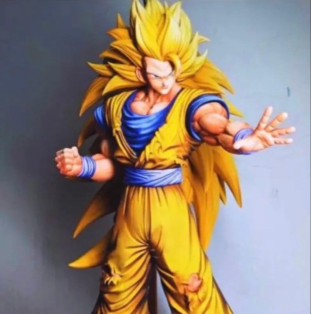 ドラゴンボール 孫悟空 スーパーサイヤ人3 ガレージキット フィギュア