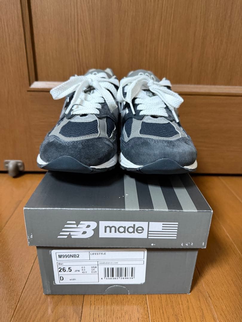 New Balance M990NB2 （990v2）26.5cm 美品