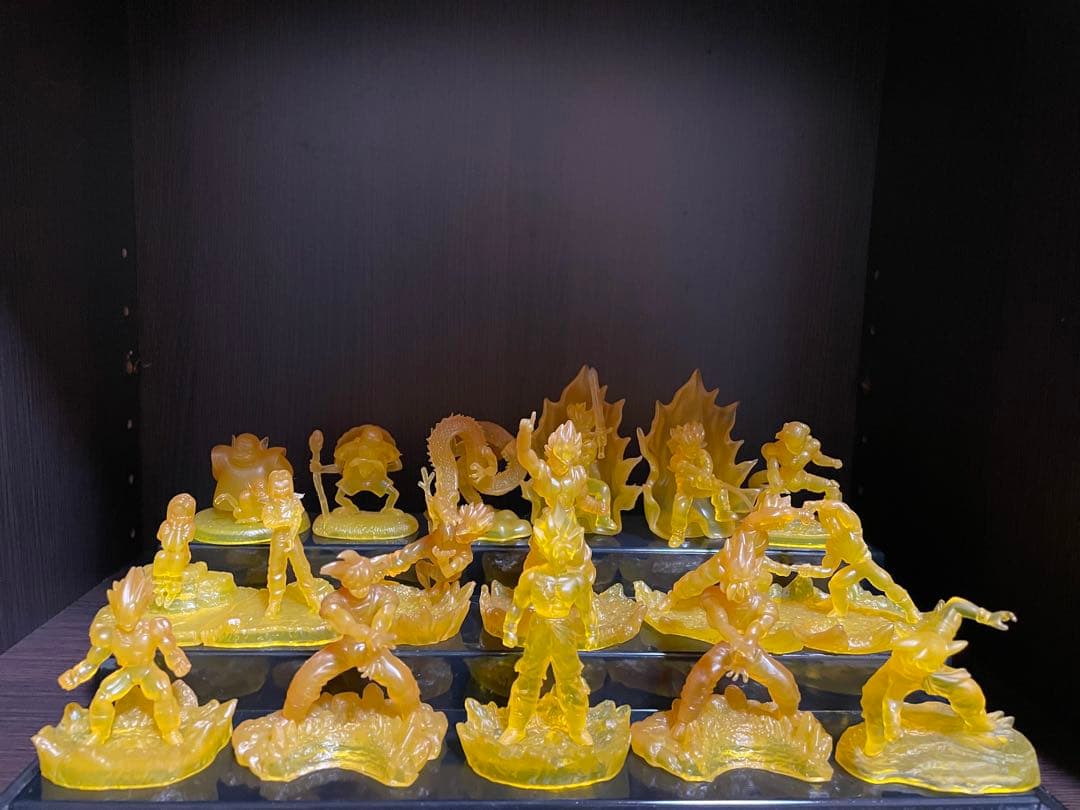 ドラゴンボールコレクション非売品イエロークリアフィギュアセット ドラゴンボールコレクション非売品イエロークリアフィギュアセット