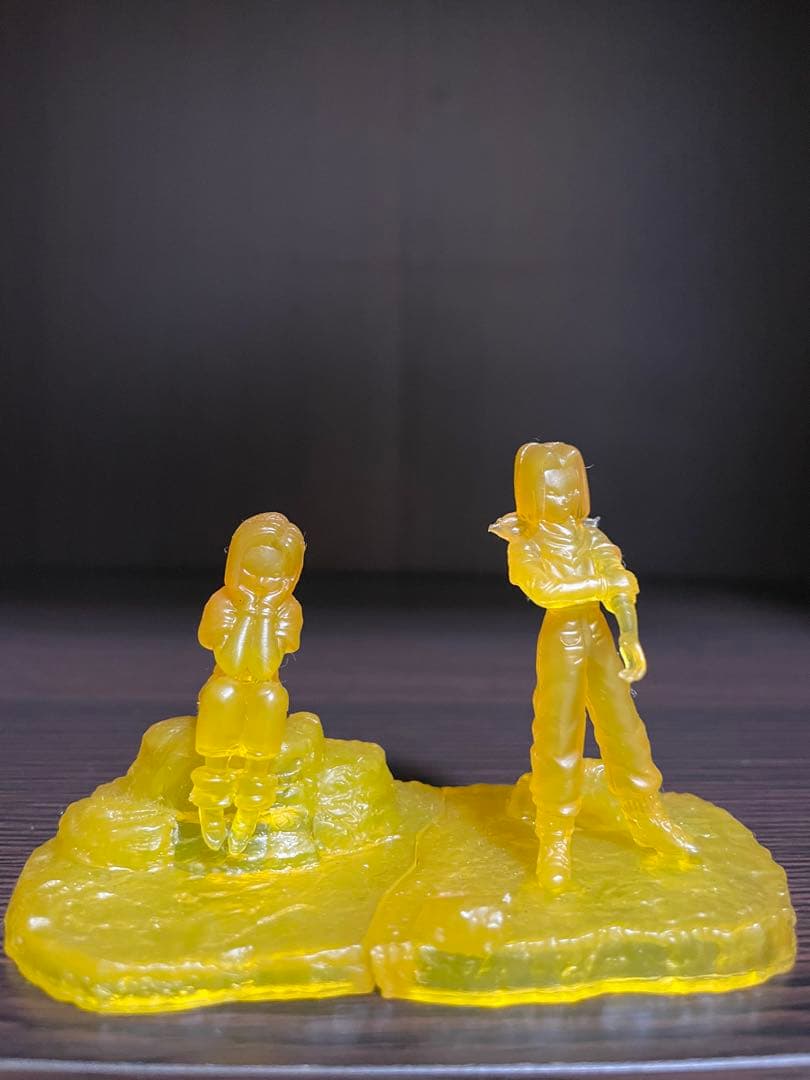 ドラゴンボールコレクション非売品イエロークリアフィギュアセット