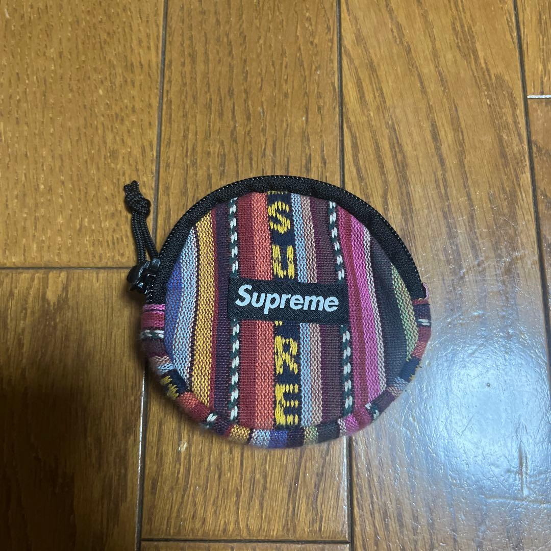 小物 Supreme 20SS Woven Stripe Coin Pouch
