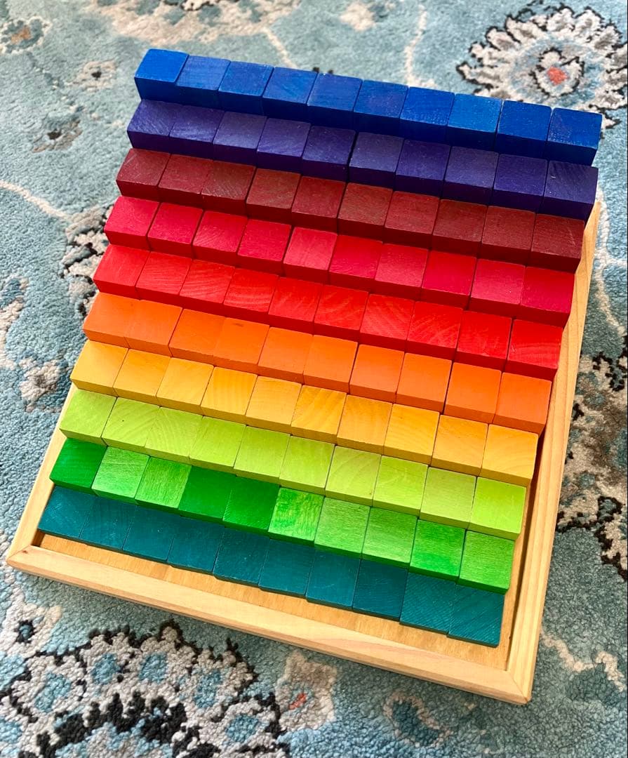 グリムス にじのカウンティングブロック (小)