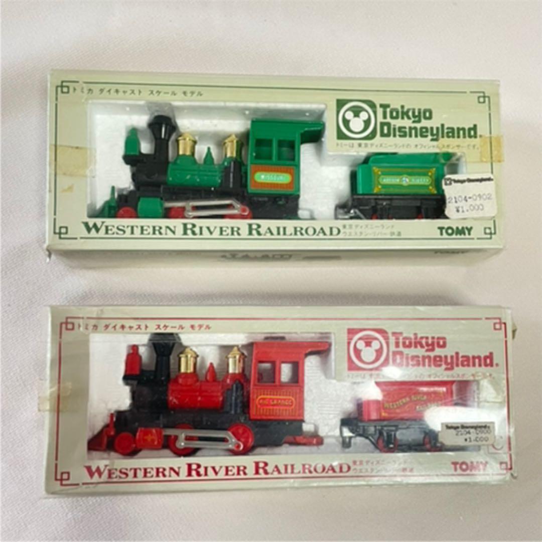 【12月までの販売】 トミカ　東京ディズニーランド ウエスタン・リバー鉄道 ミニカーショップ ケンボックス ディズニートミカウエスタンリバー鉄道