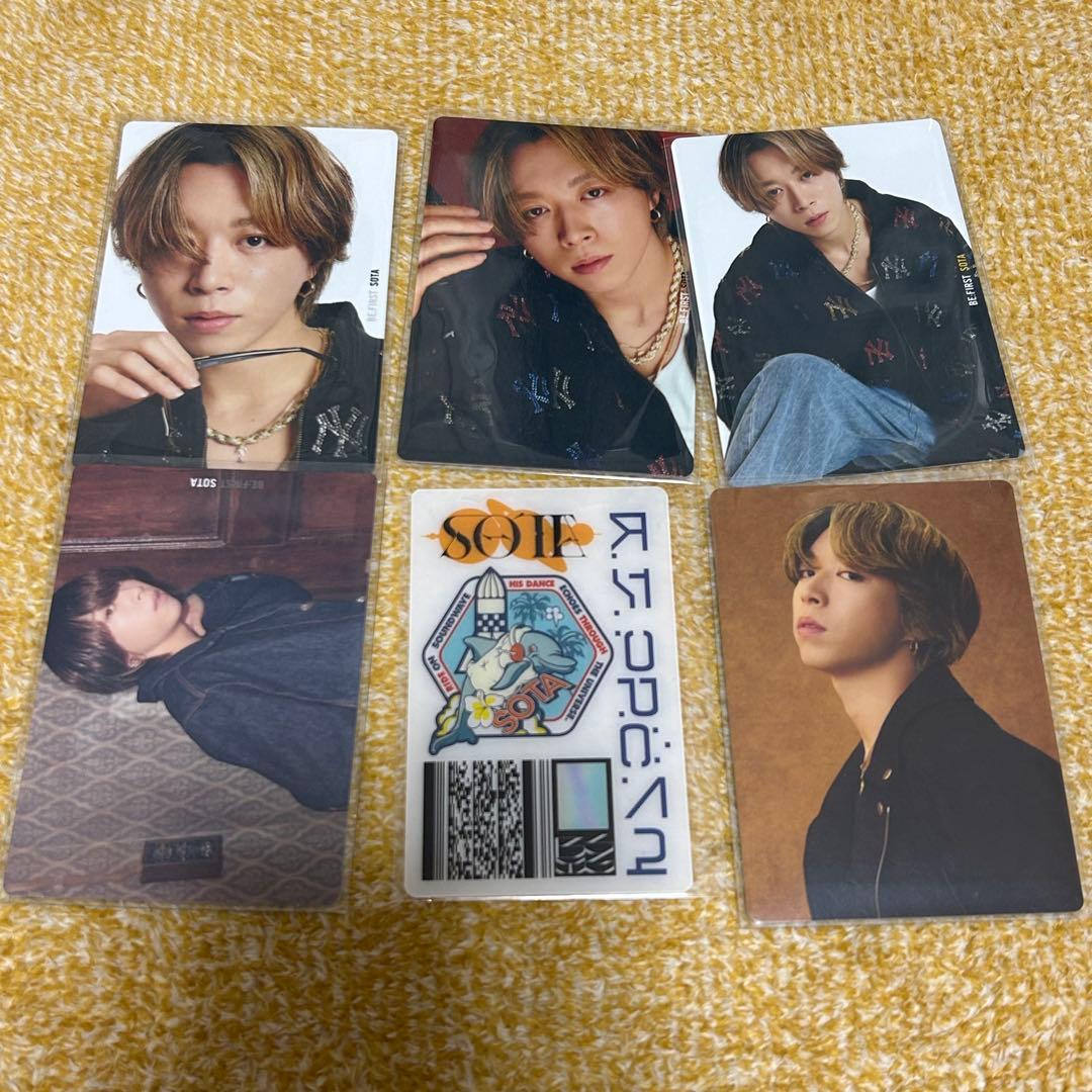 BE:FIRST SOTA トレカ セット - メルカリ