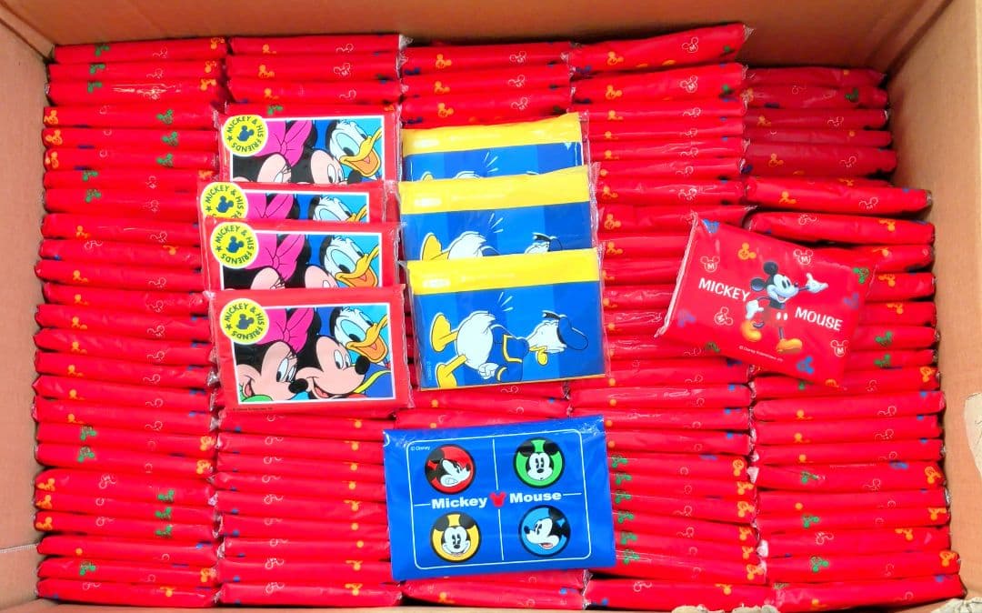 ディズニー ミッキー　ドナルド ポケットティッシュ まとめ売り 375個