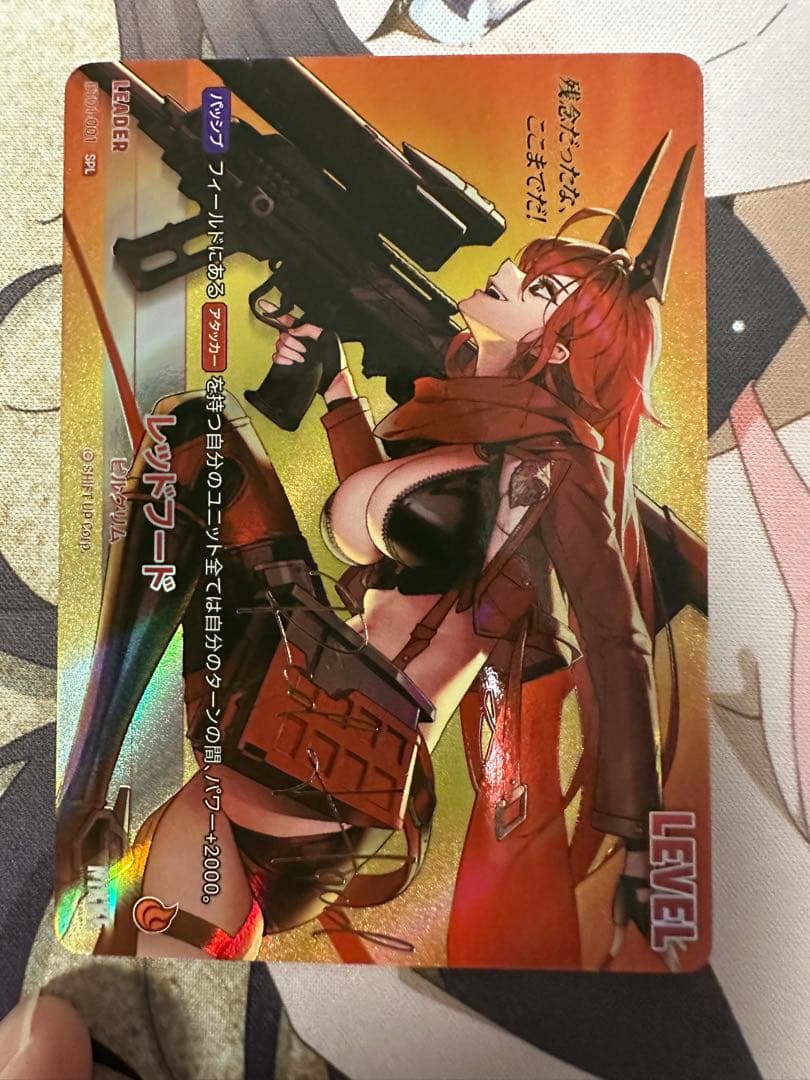 ニベルアリーナ NIKKE NIVEL ARENA レッドフード　SPL 勝利の女神NIKKE NIVEL ARENA ニベルアリーナ レッドフードサイン