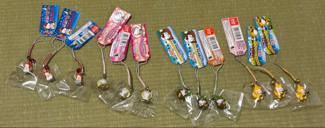 サンリオ　ハローキテイ　キャラクター ストラップセット 4種12個