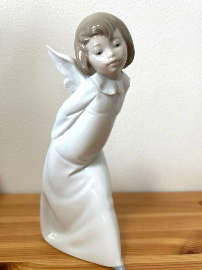 LLADRO リヤドロ 天使の考えごと(わかってきたぞ) リアドロ 少女