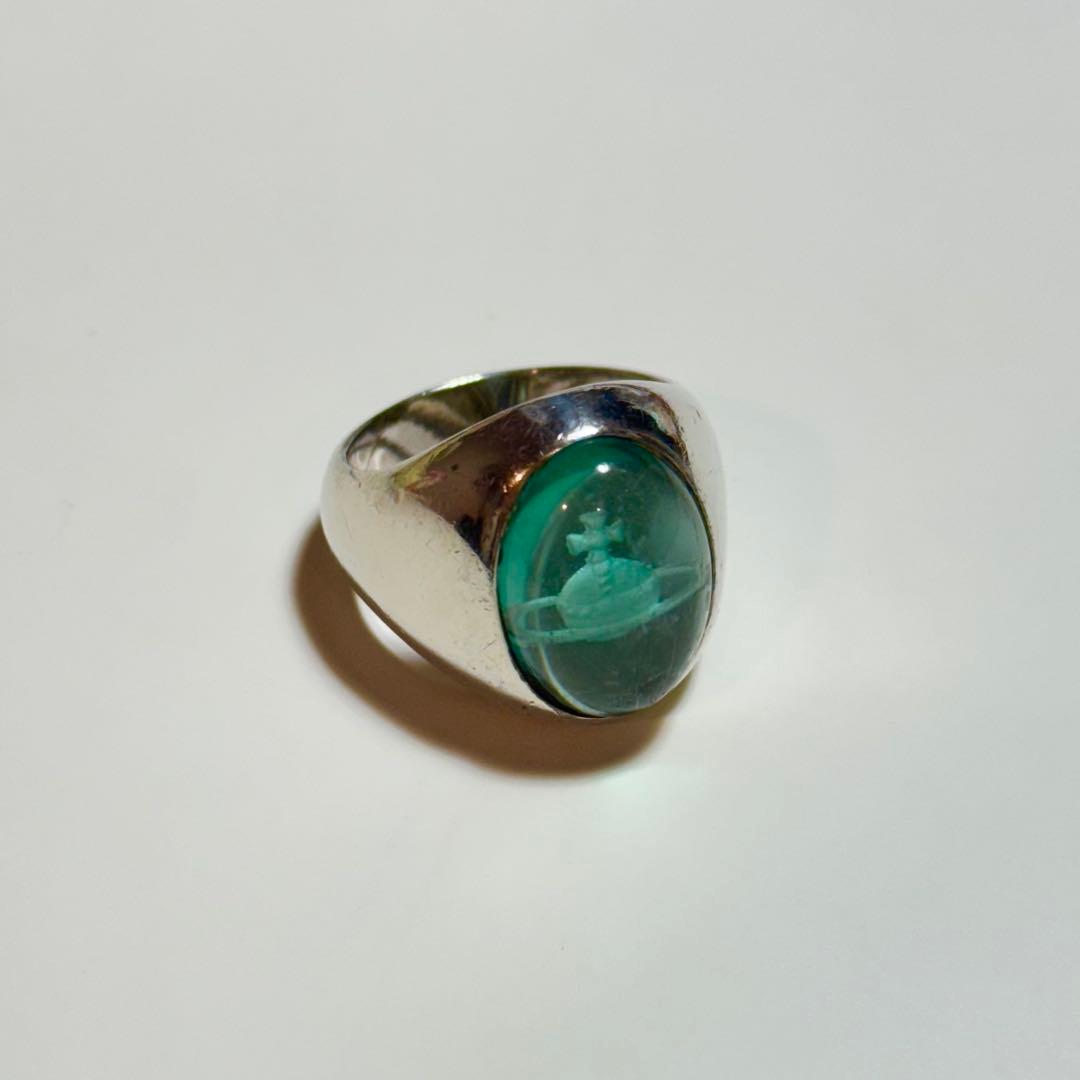 ヴィヴィアンウエストウッド カボションリング XL Vivienne Westwood ヴィヴィアンウエストウッド カボションリング 約13