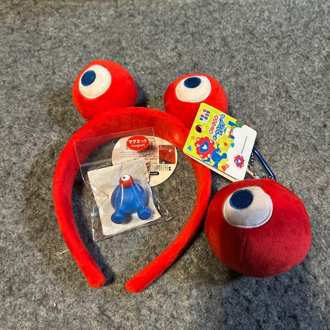 ミャクミャク　おしり マグネット　カチューシャ　　　コミャクカラビナ