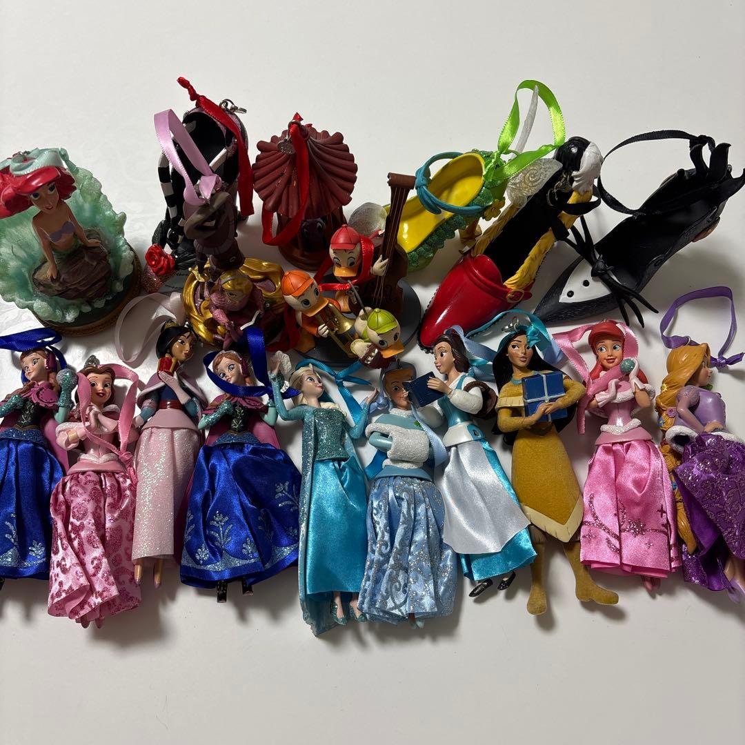 ディズニープリンセス　クリスマス　オーナメント　セット　18個