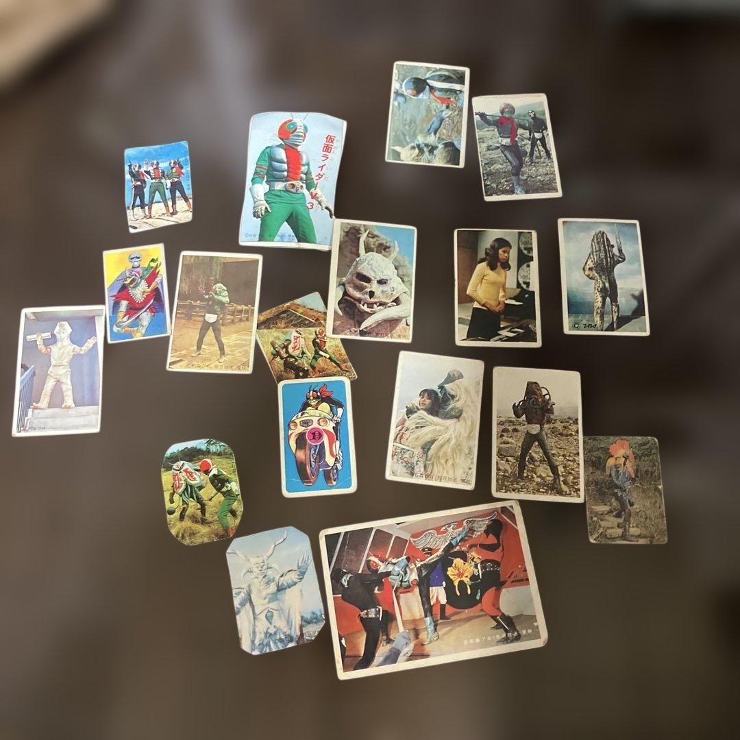 昭和30年代後半～40年代前半向け★仮面ライダー多め★セット★懐かしカード