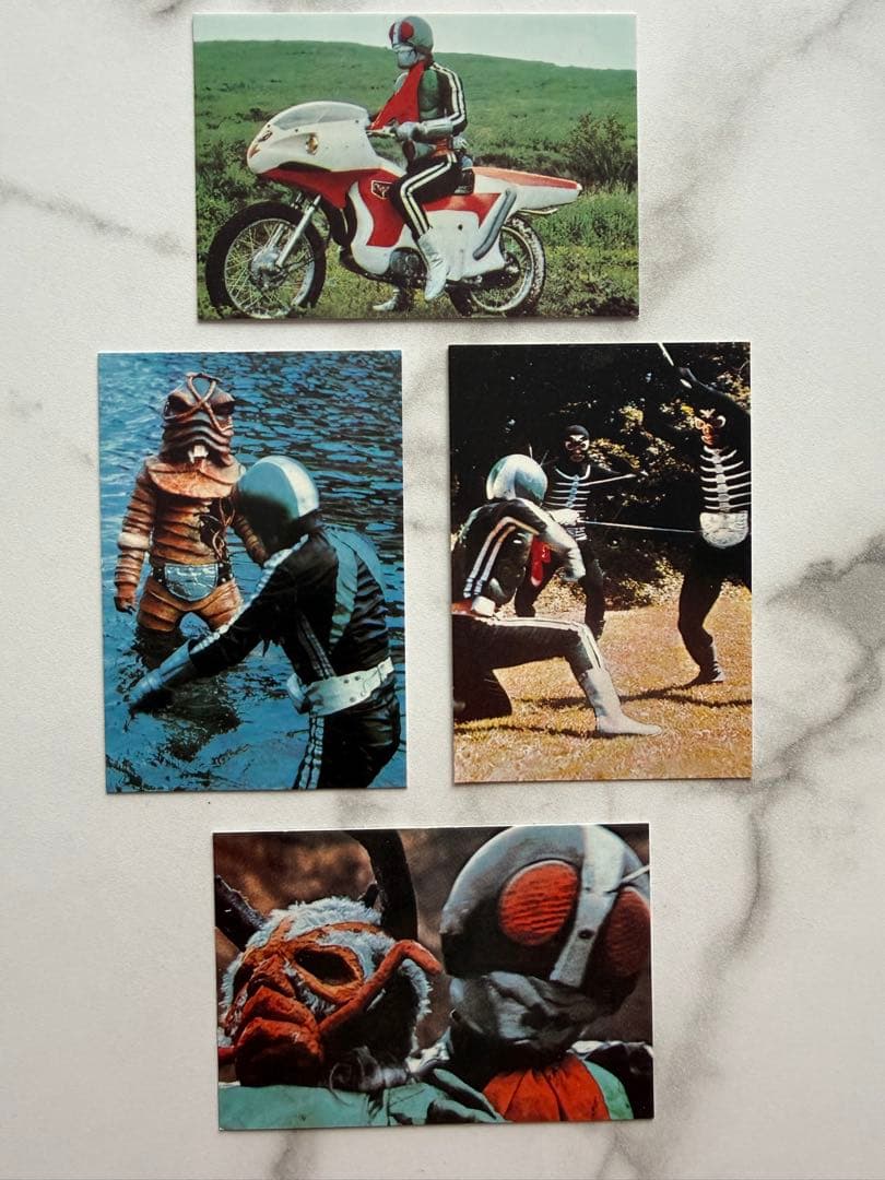 カルビー 仮面ライダーチップスカード 4枚セット - メルカリ