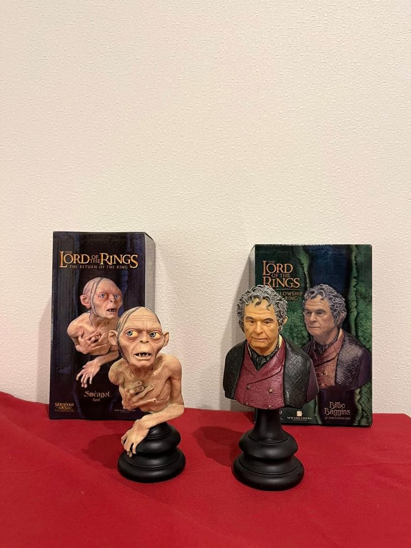 サイドショウ社　ロードオブザリング　ビルボ・バギンズ　ゴラム　ミニバスト フロド・バギンズ＆ゴラム（ロード・オブ・ザ・リング） | ITEMS
