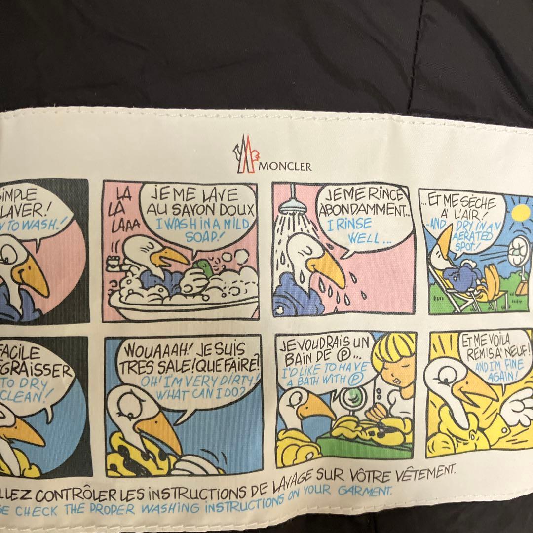 エゴイスト様専用。MONCLER ダウンジャケット ブラック・ホワイト