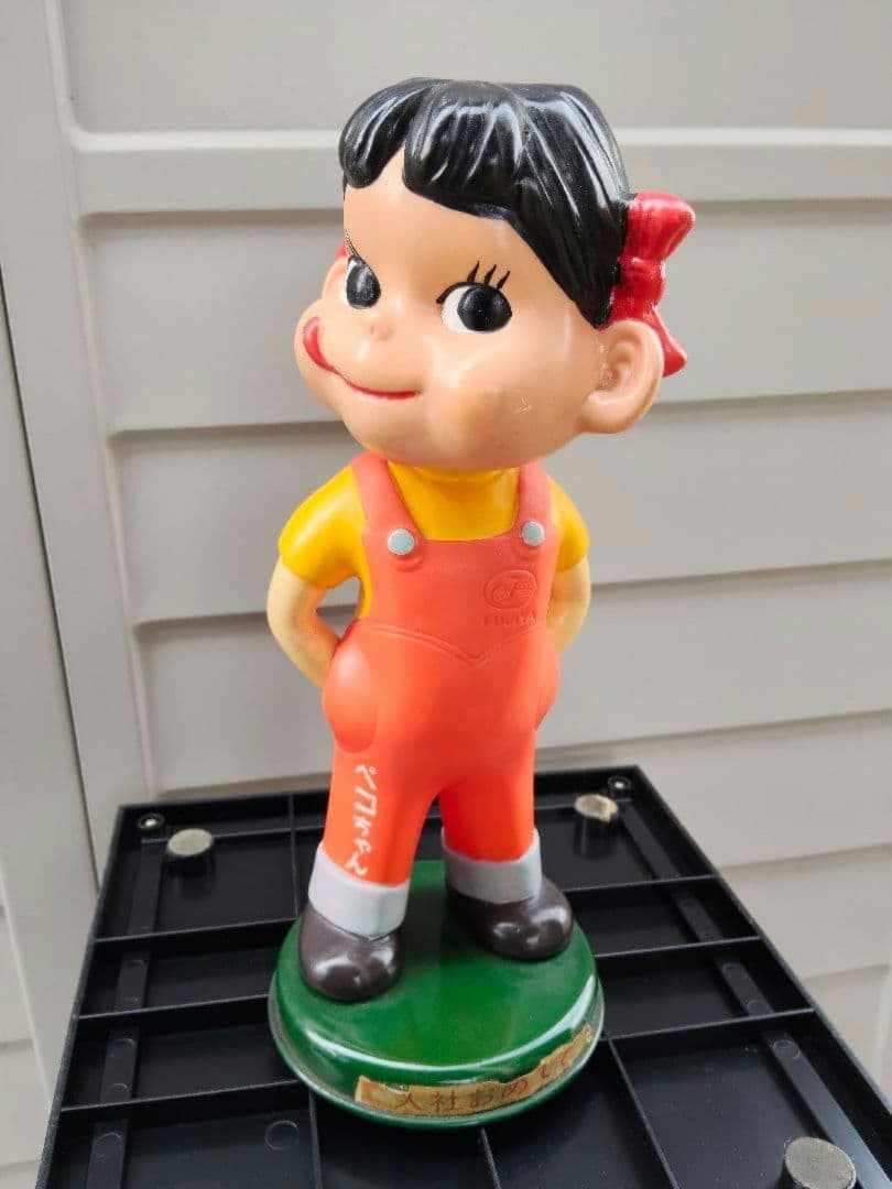 ★超レア　不二家 ペコちゃん 昭和50年　1970年代　入社おめでとう　当時物