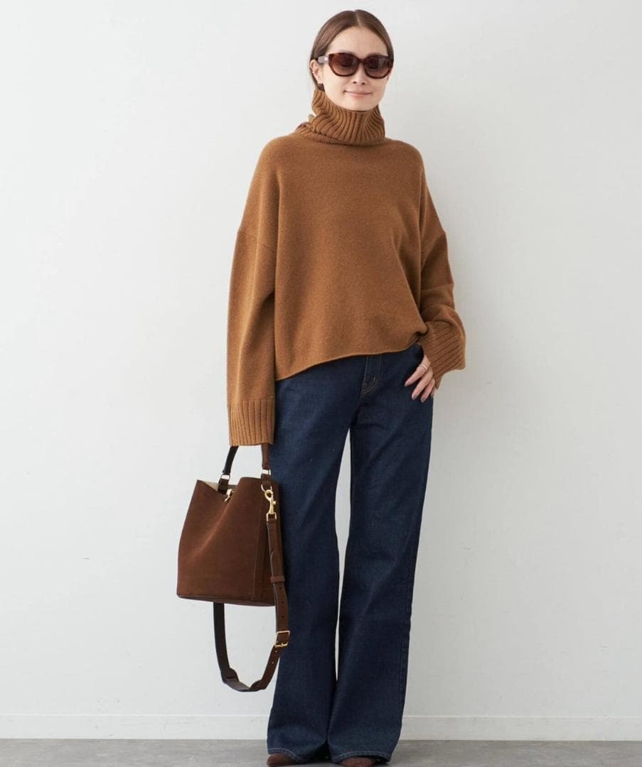 *Cropped タートルネックニット ドゥズィエムクラス Deuxieme Classe（ドゥーズィエムクラス）の「*Cropped タートルネック