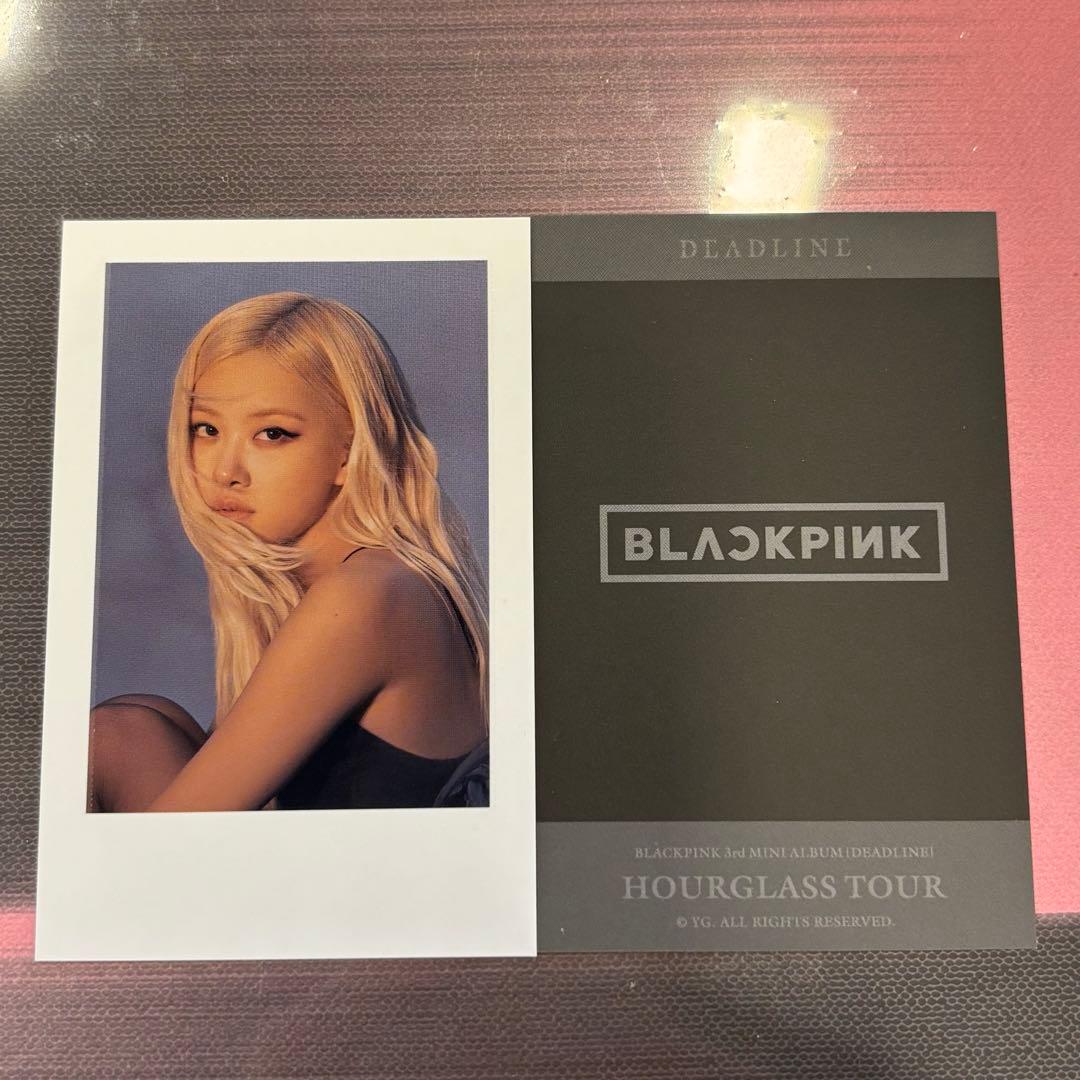BLACKPINK DEADLINE ロゼ 韓国限定 特典 トレカ ポラロイド - メルカリ