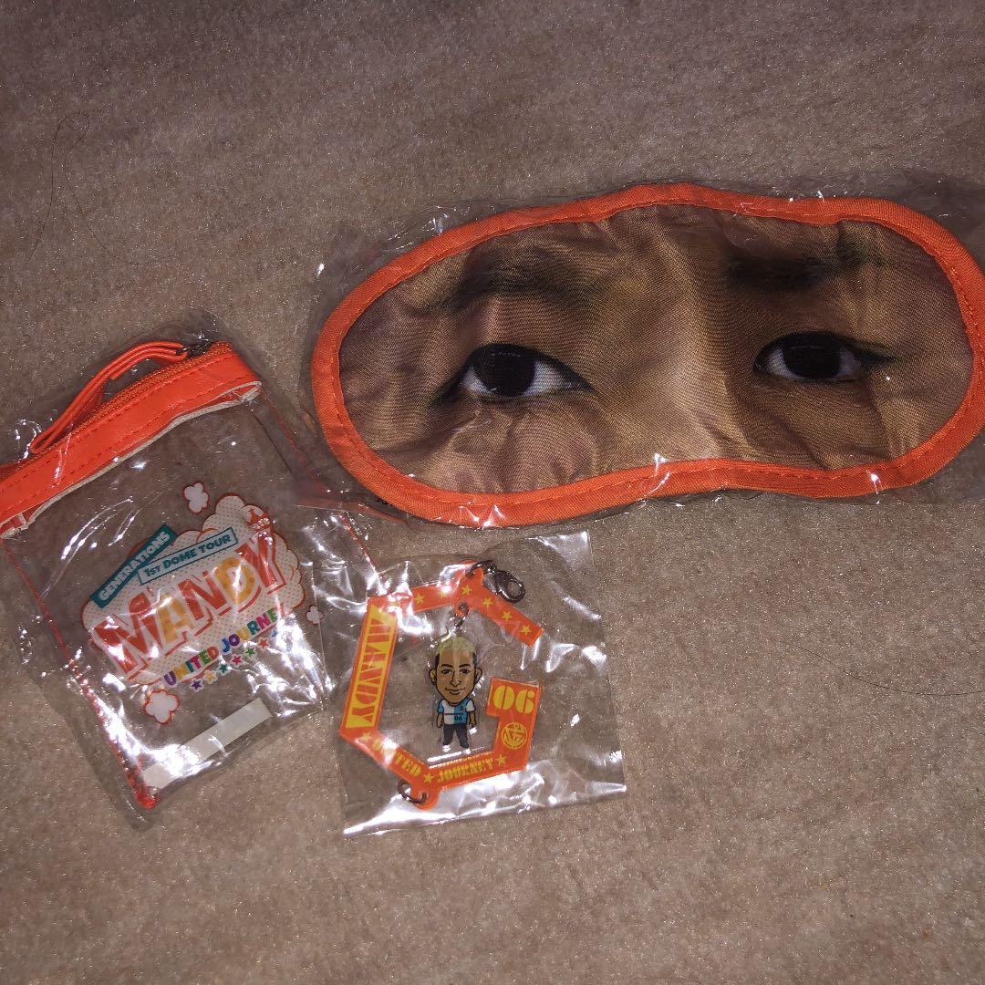 United Journey メンディー GENERATIONS LIVE TOUR 2018 ”UNITED JOURNEY” TOUR GOODS詳細