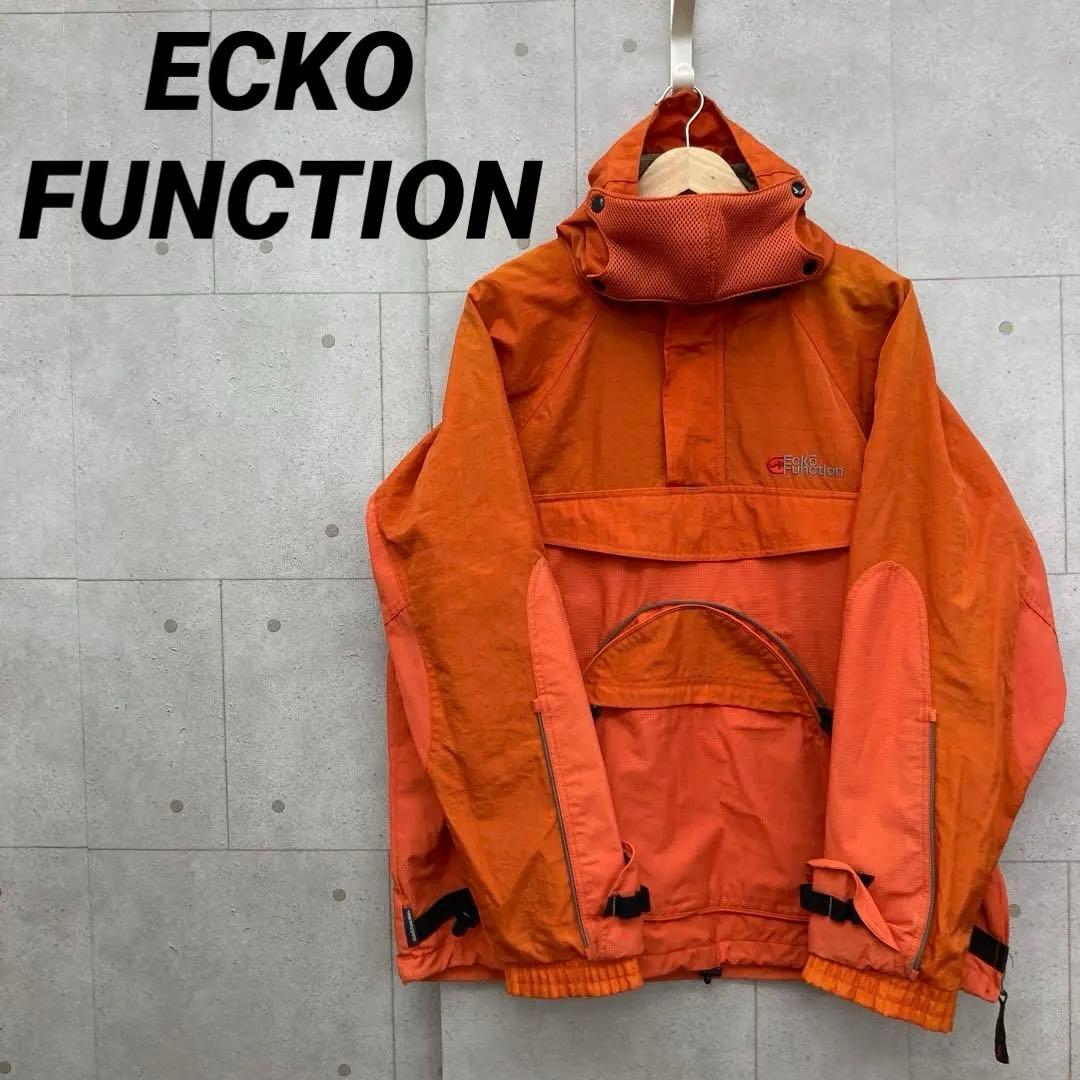 ECKO FUNCTION アノラックパーカー 90' y2k L オレンジ