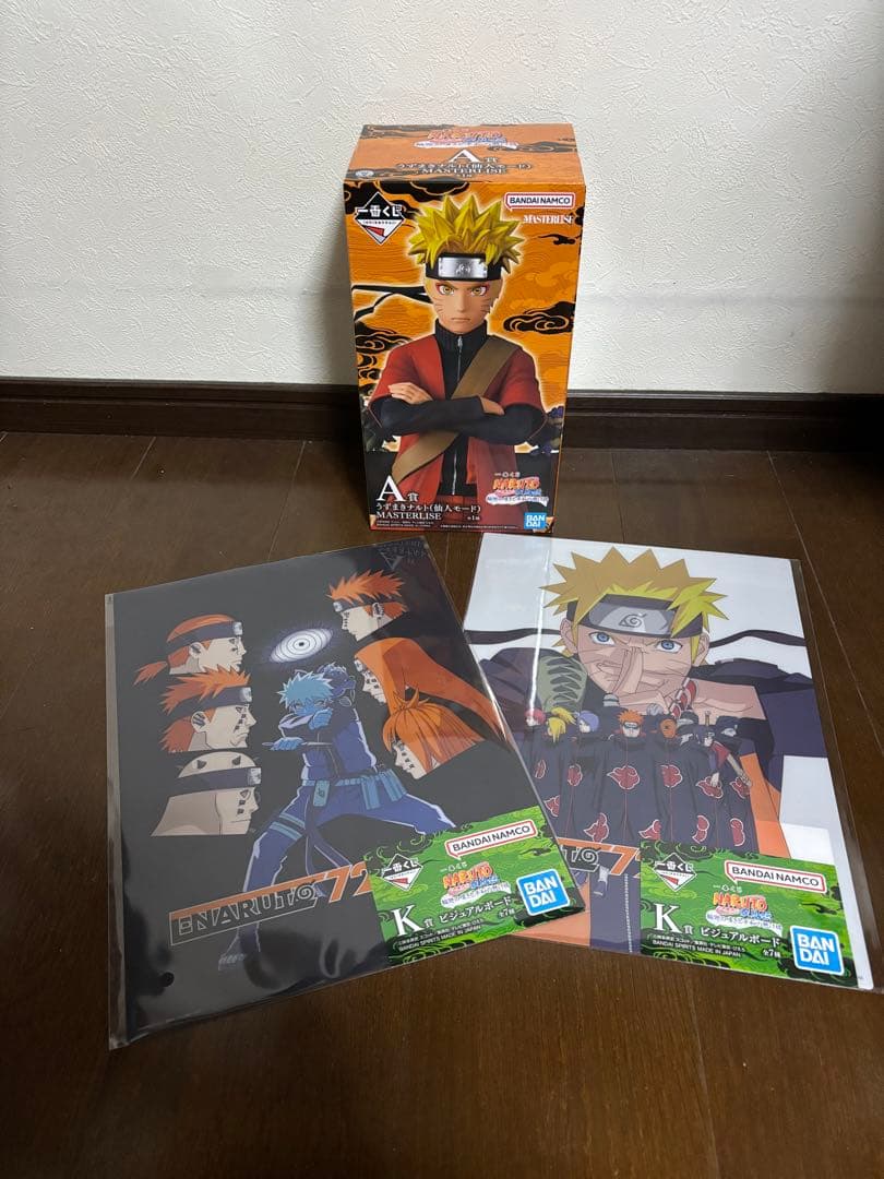 NARUTO 一番くじ A賞仙人モードナルト 未開封フィギュア セット