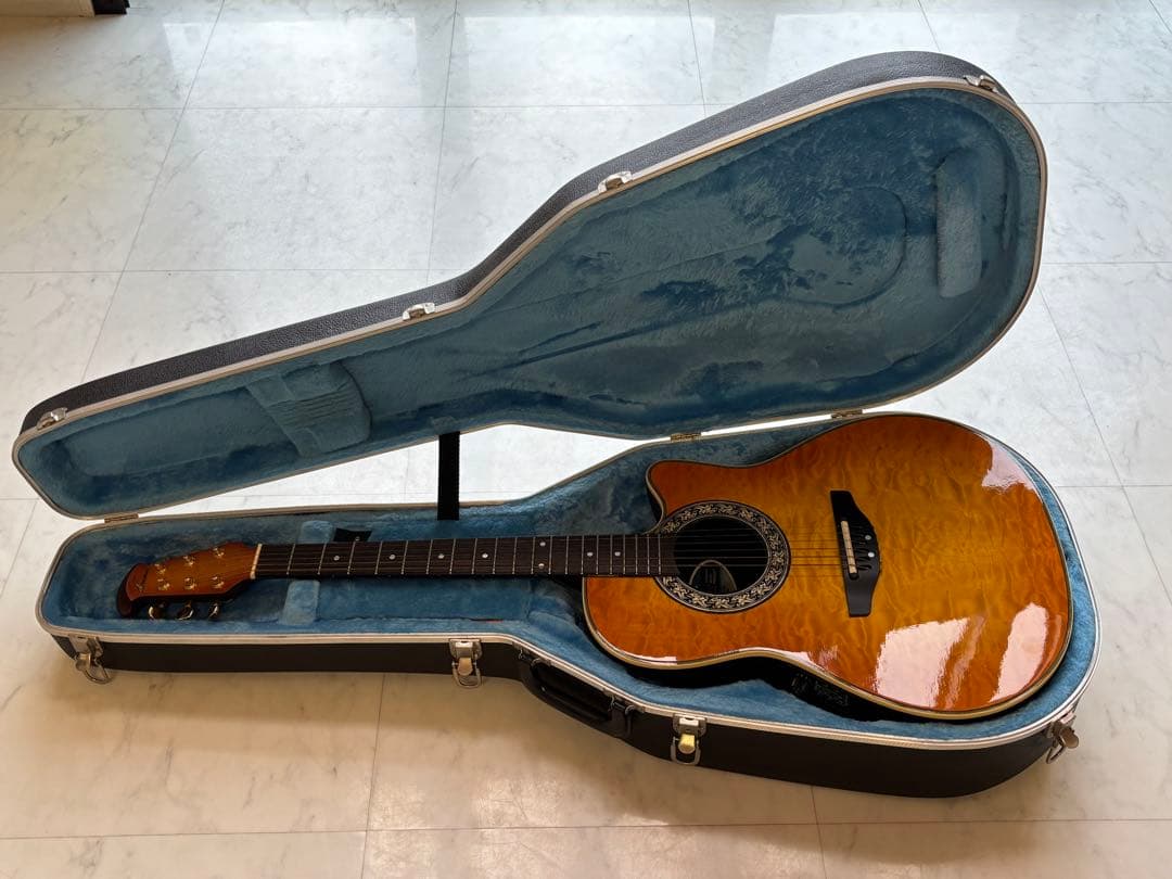 【日本製】Ovation 386Q ピナクル　エレアコ