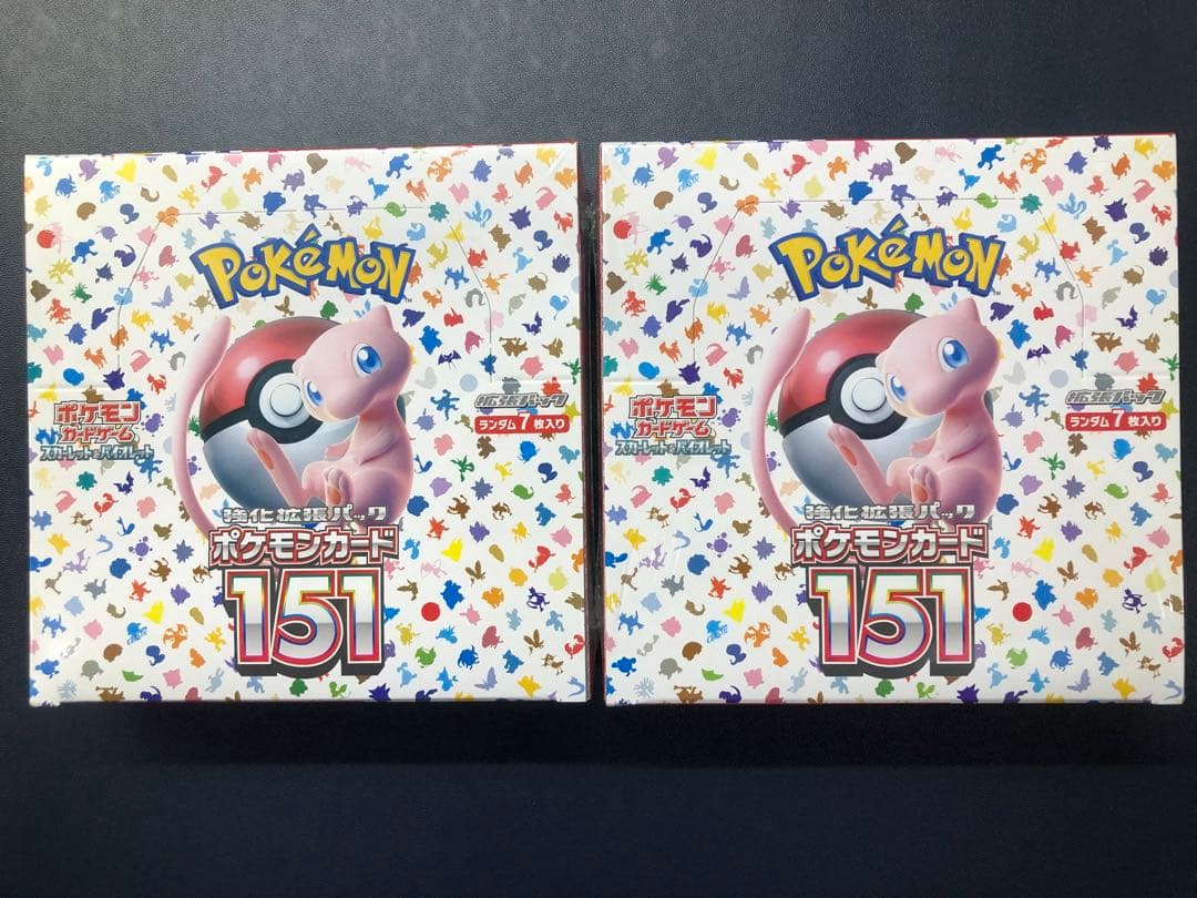 ポケモンカード 151 2BOX