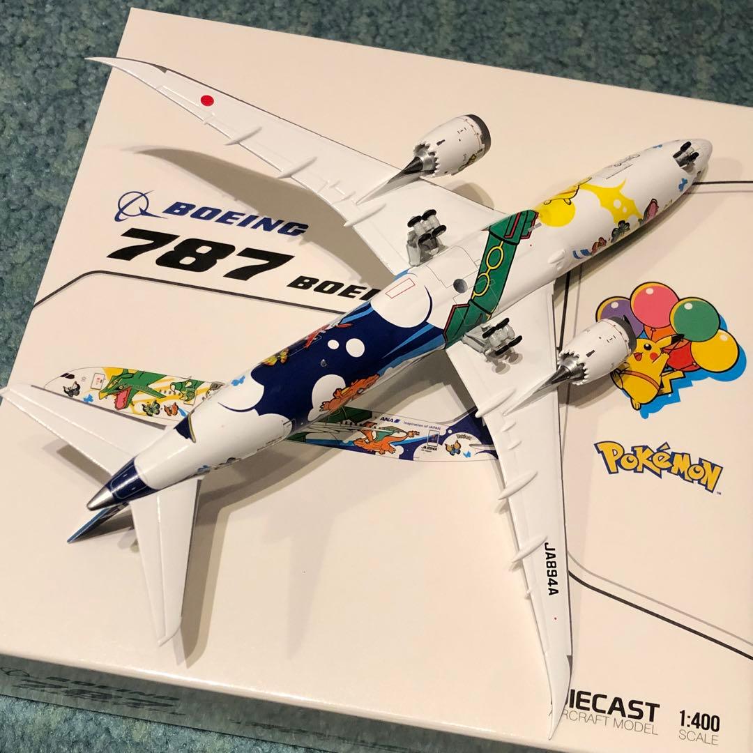ANA 787-9 ポケモンジェット 全日空 ピカチュウ 1:400 - メルカリ
