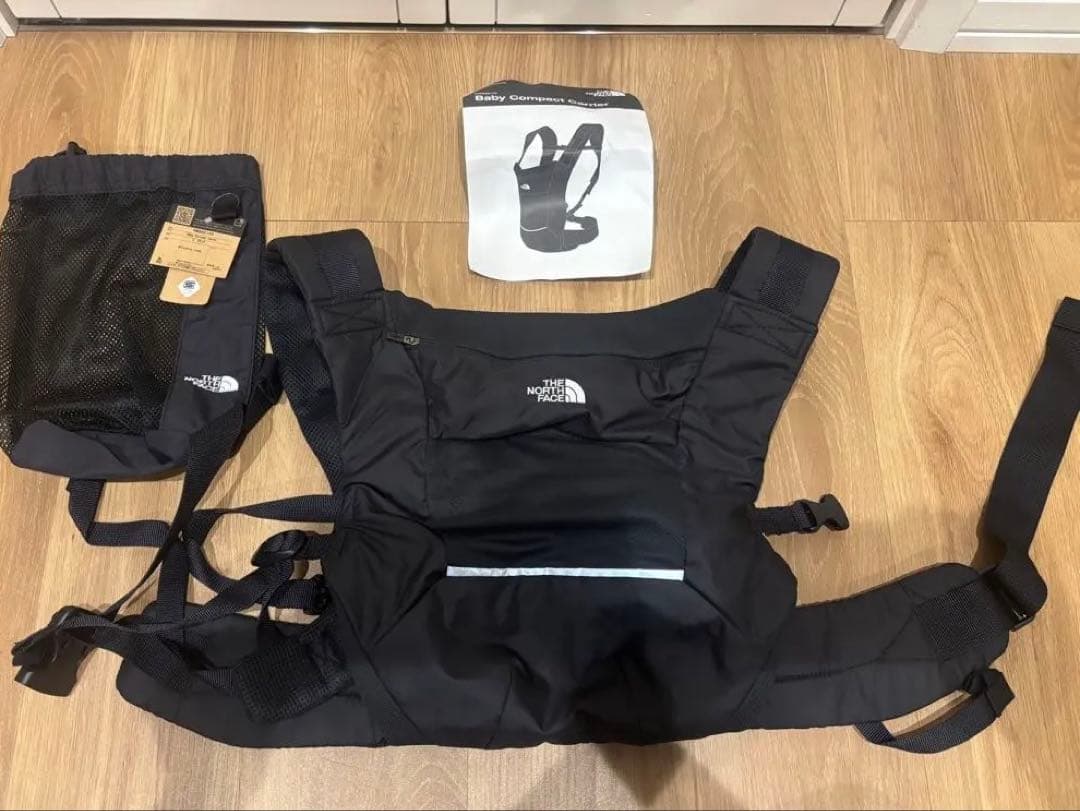 THE NORTH FACE 抱っこ紐 ブラック　美品 ザ・ノース・フェイス初の抱っこ紐】カジュアル派ママにおすすめ