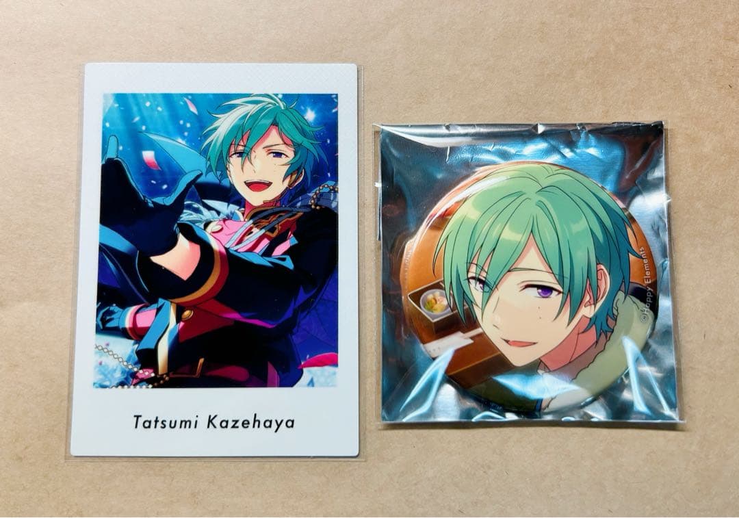 あんスタ 風早巽 缶バッジ ぱしゃっつ - メルカリ