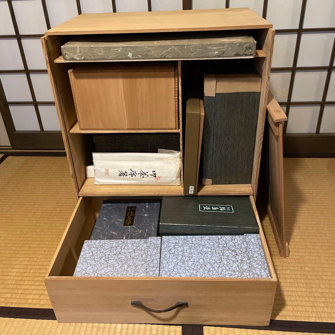 輪島塗「高級美術 漆器」『懐石道具セット』　※美品　茶道具 輪島塗蒔絵師 日野拓也 作 雲錦 平棗 茶道具 村木華邨、小森克巳師事