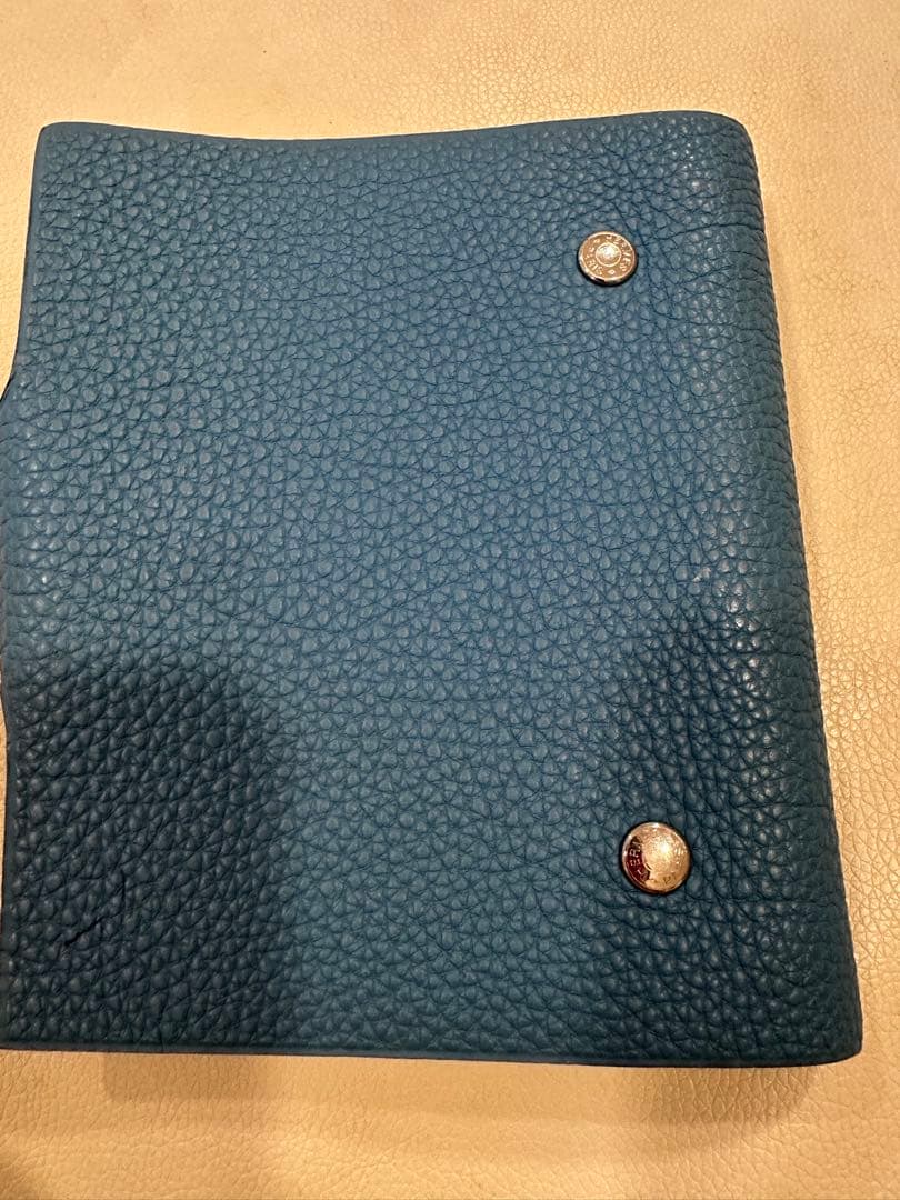 エルメスメモ帳　ブルージーン