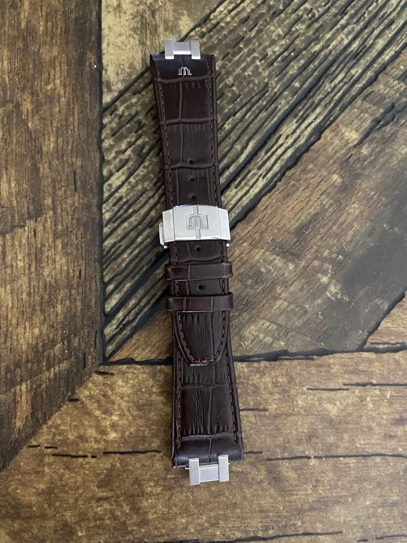 モーリスラクロア ブラウンレザーストラップ　アイコン　42mm用