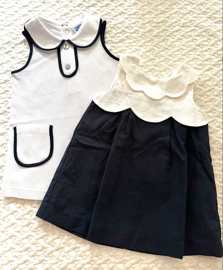 ＊美品＊Jacadi ジャカディ ワンピース2枚セット