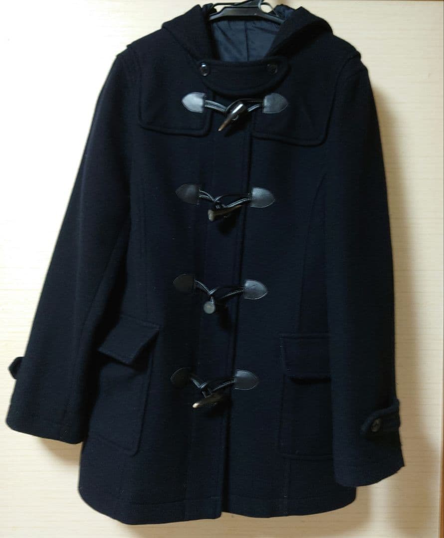 EASTBOY ダッフルコート ブラック 9号