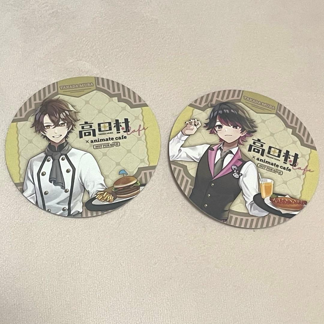 高田村 コラボカフェ コースター ねろちゃん めーや - メルカリ