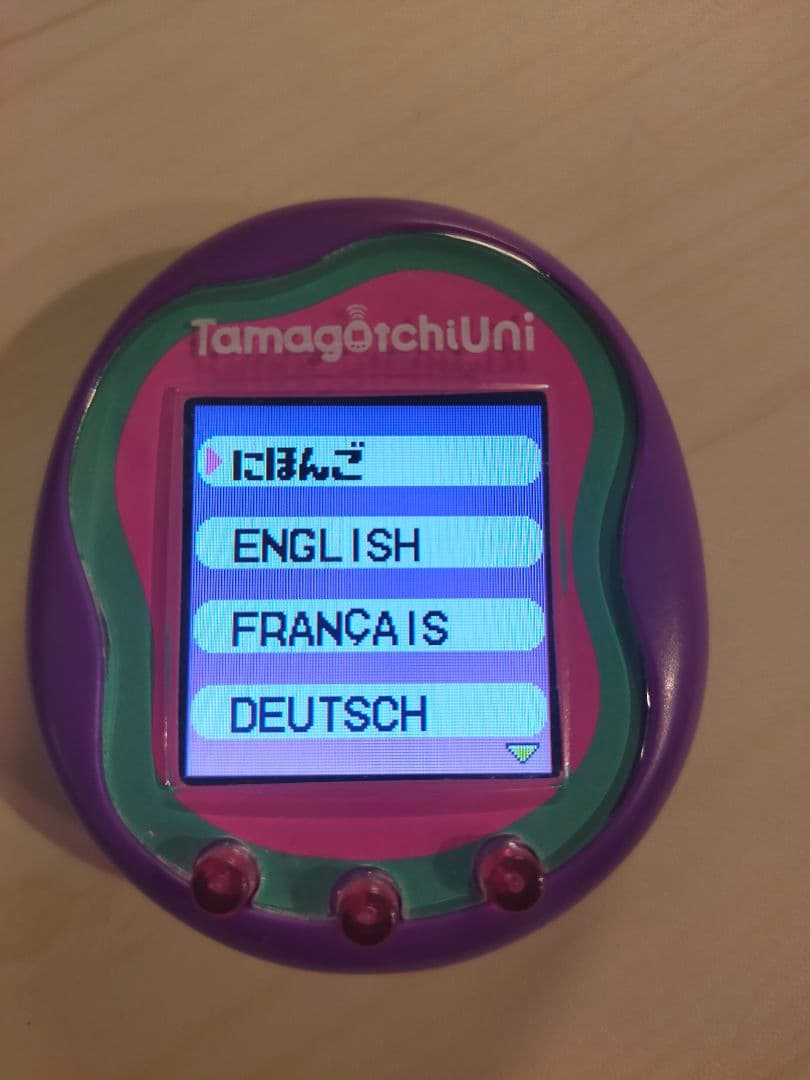 Tamagotchi Uni パープル たまごっちユニ ガイドブック付き動作確認