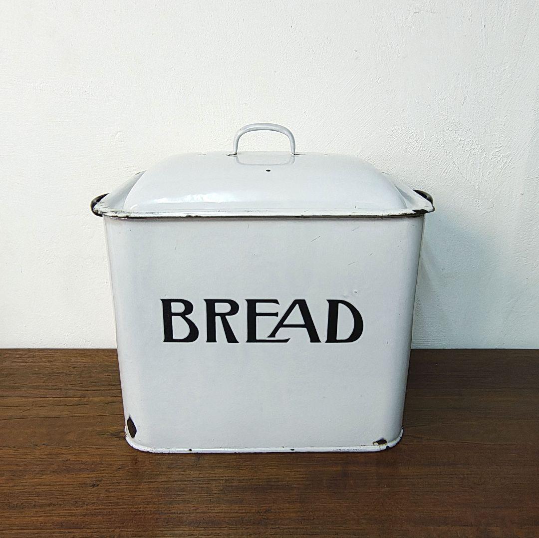 英国【PRINCE of WARES】ホーロー製 ブレッド缶 ヴィンテージ