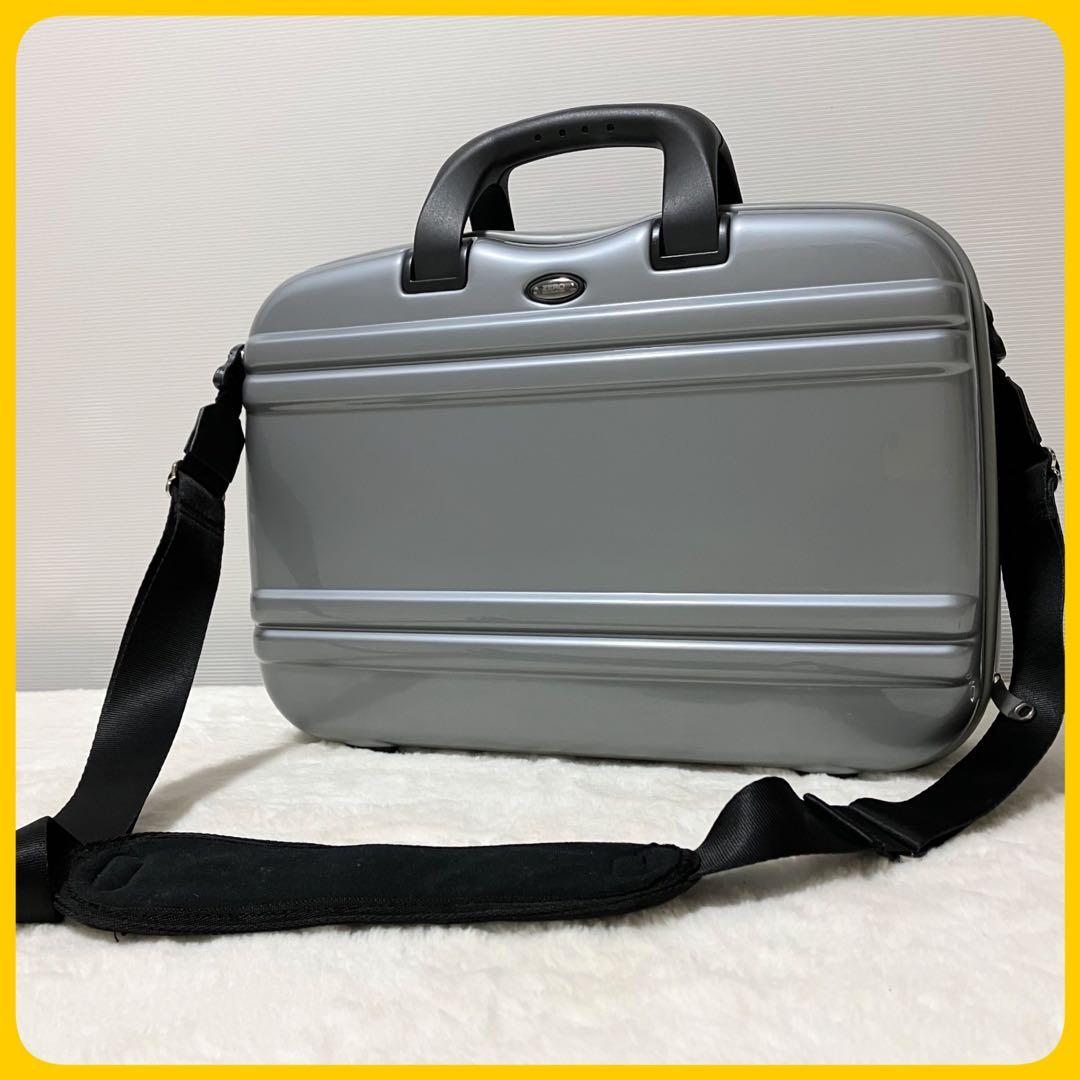 極美品 ゼロハリバートン 2way ショルダー バッグ ソフト ブリーフケース