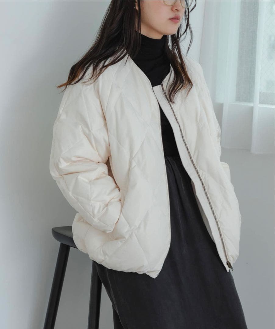 URBAN RESEARCH コクーンキルティングダウン