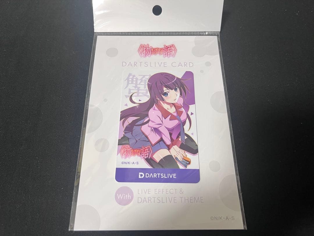 れ*い様 物語シリーズ　DARTSLIVEカード 戦場ヶ原ひたぎ