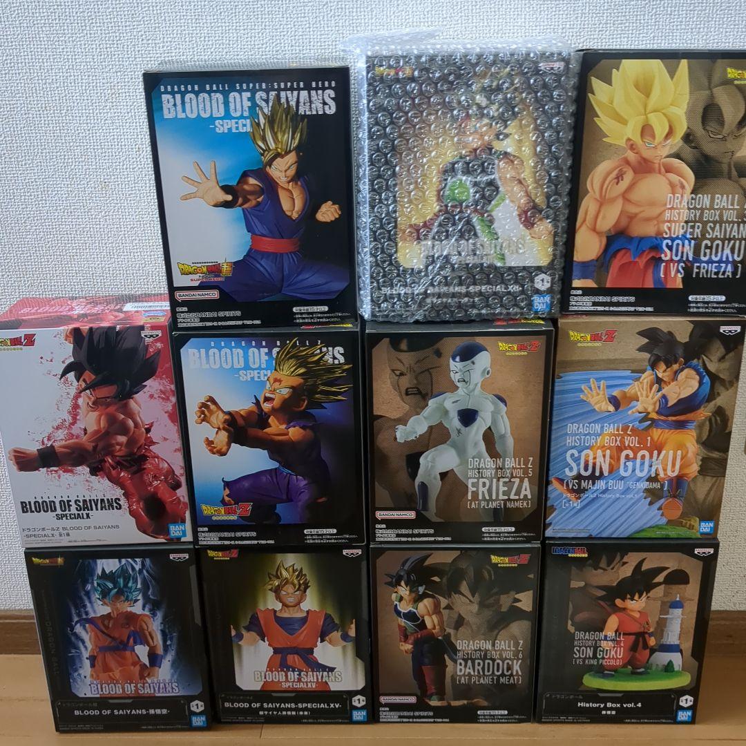 【未開封品】ドラゴンボール フィギュア Blood of Saiyans他