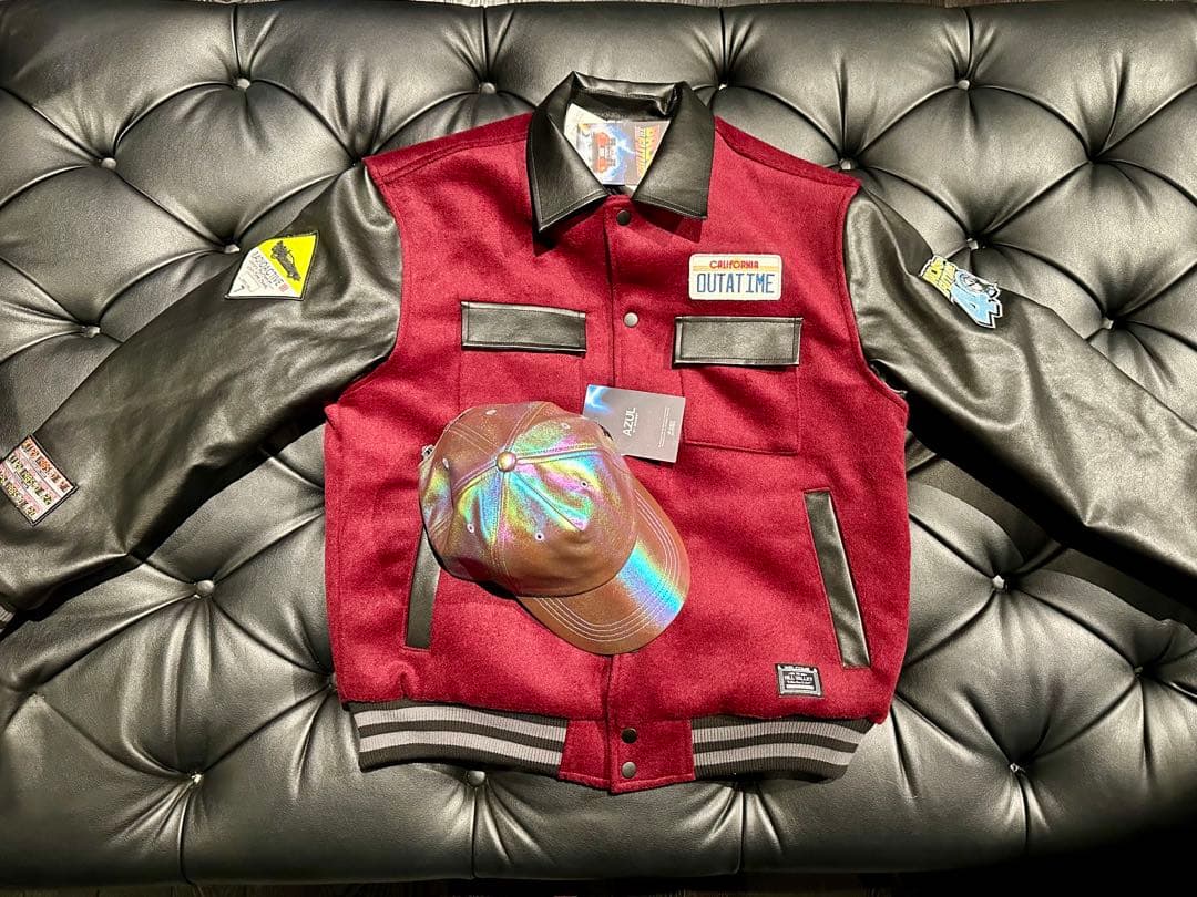 バックトゥザフューチャー ブルゾン＆キャップ セット ハロウィン限定