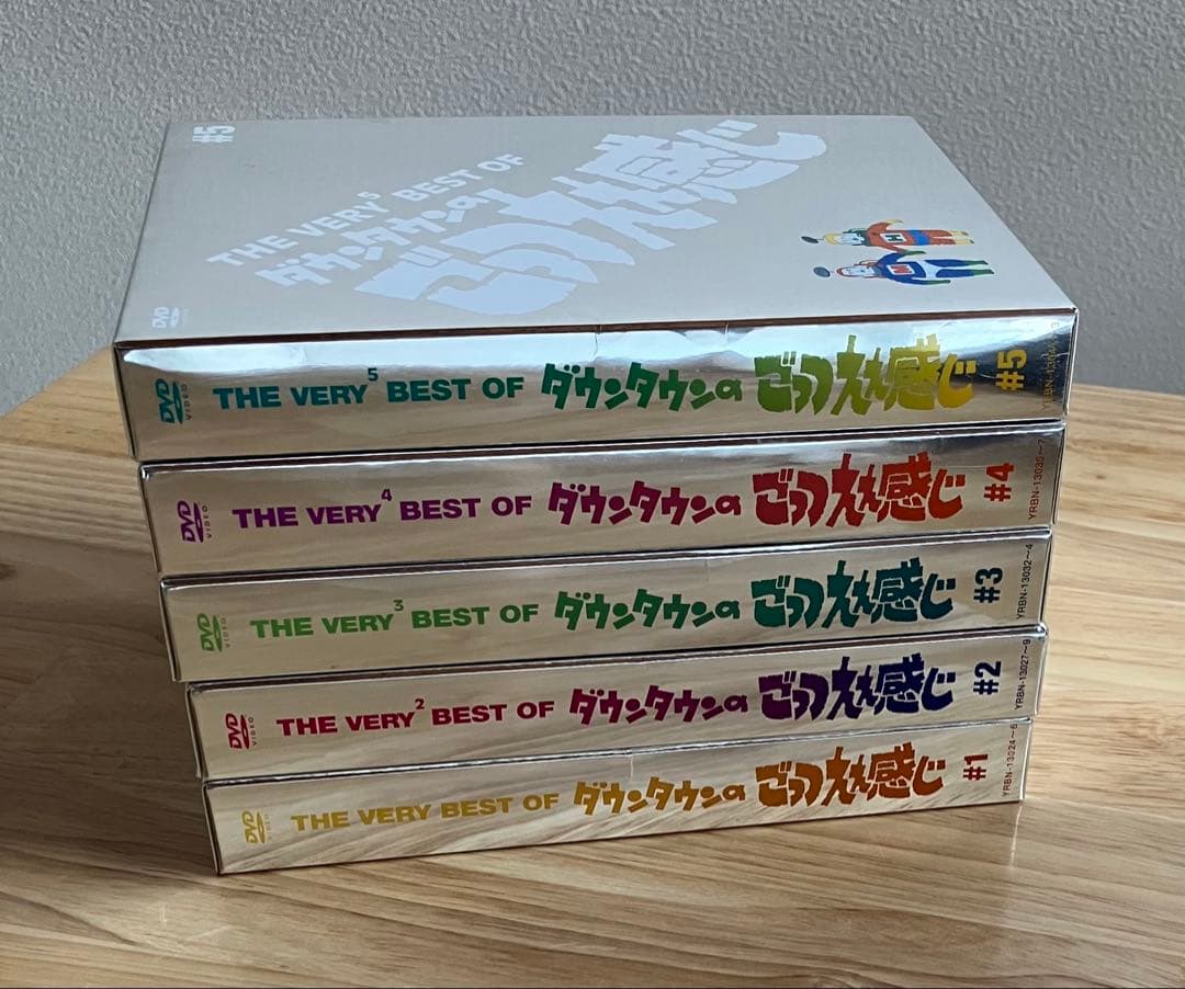 THE VERY BEST OF ダウンタウンのごっつええ感じ DVD 全5巻